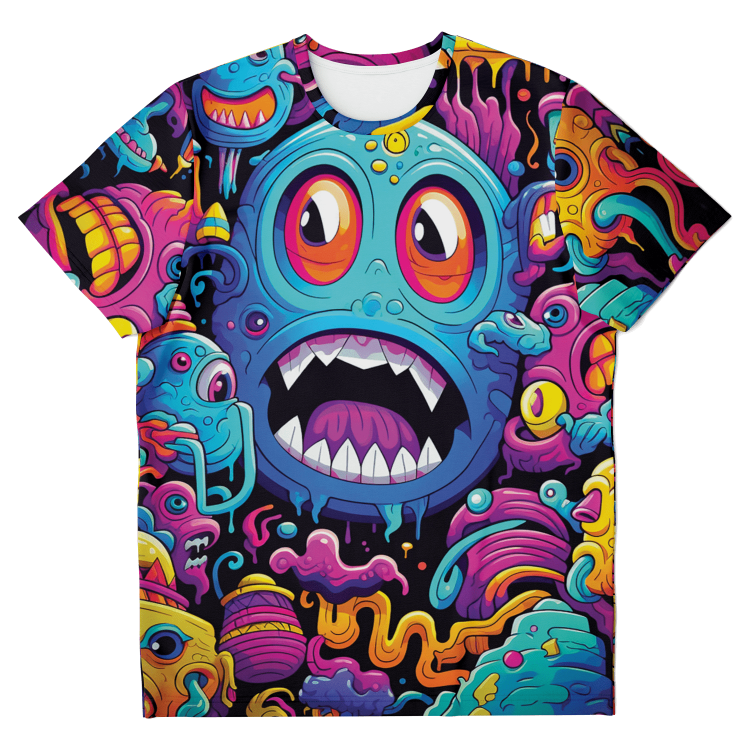 What The?! Funky Creatures Unisex T-Shirt - A Store On Jupiter