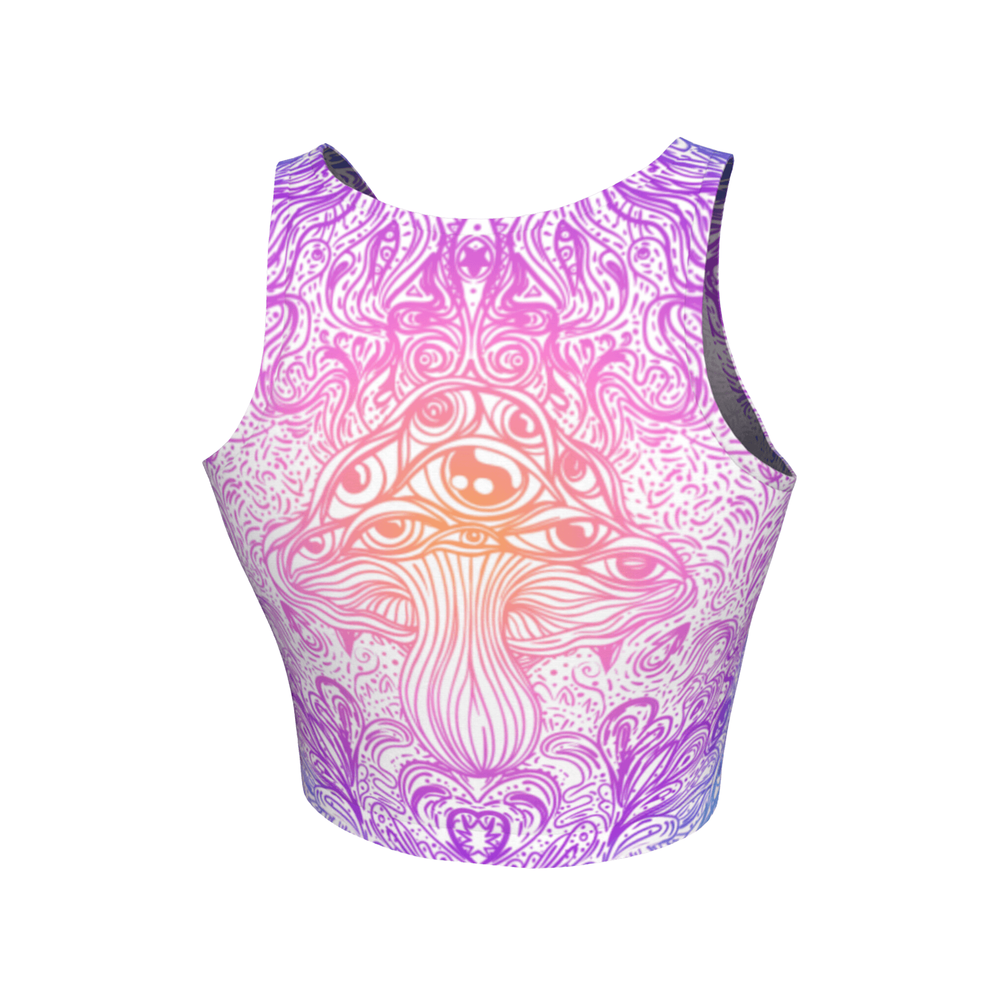 Fairy Forest Athletic Crop Top - A Store On Jupiter