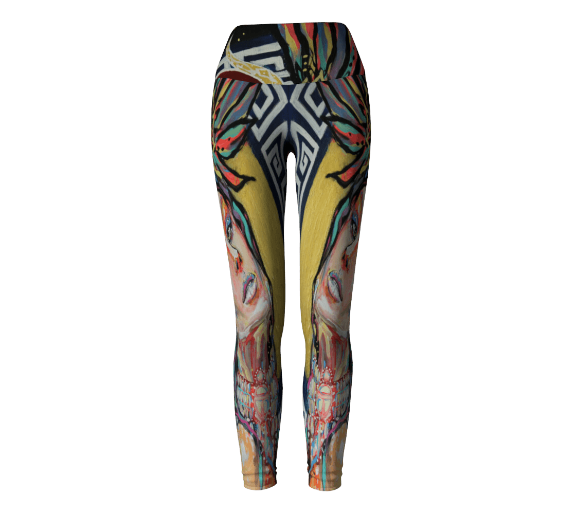 Isis By Psyberfairy Yoga Leggings - A Store On Jupiter