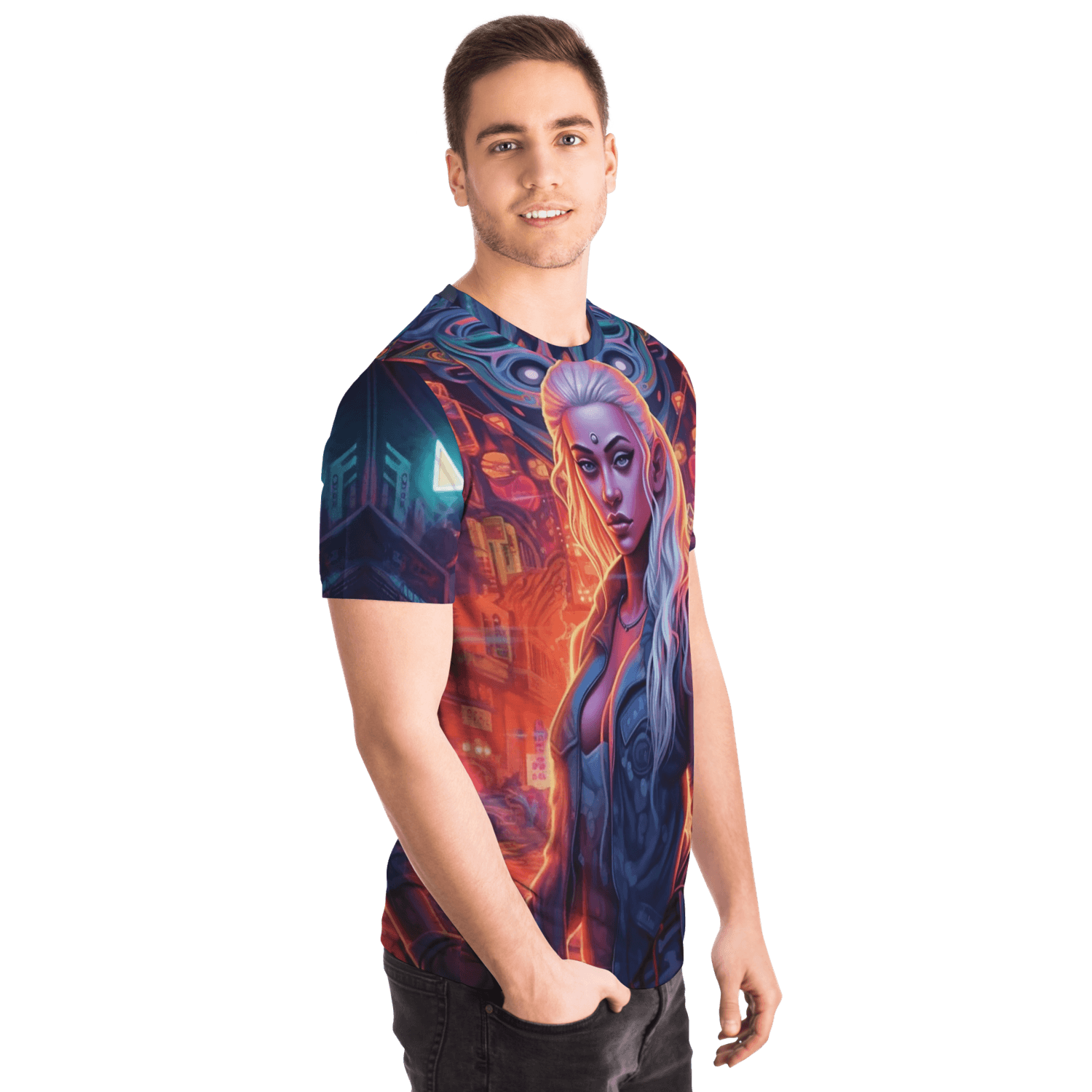 Psyberchick Earth Unisex T-Shirt - A Store On Jupiter