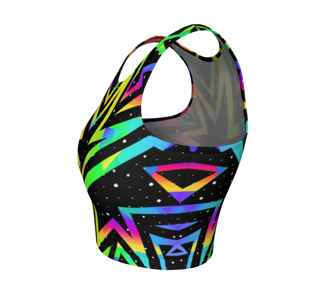 Star Bright Athletic Crop Top - A Store On Jupiter